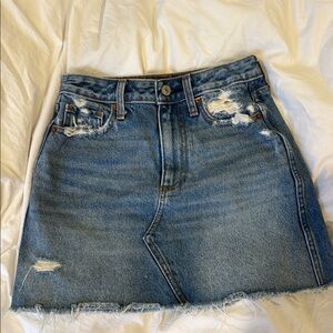 Abercrombie Jean skirt